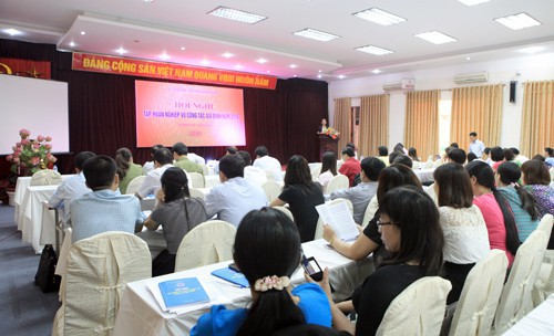 Hội nghị tập huấn công tác gia đình năm 2019 - Ảnh 1.
