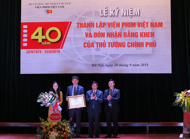 Lễ kỷ niệm 40 năm thành lập Viện Phim Việt Nam - Ảnh 2.