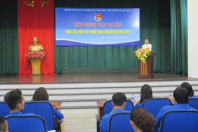 Đoàn Thanh niên Bộ VHTTDL tập huấn công tác Đoàn và phong trào thanh niên năm 2019 - Ảnh 2.