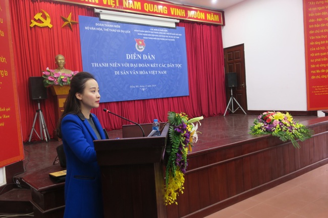 Diễn đàn Thanh niên với Đại đoàn kết các dân tộc di sản văn hóa Việt Nam - Ảnh 1.