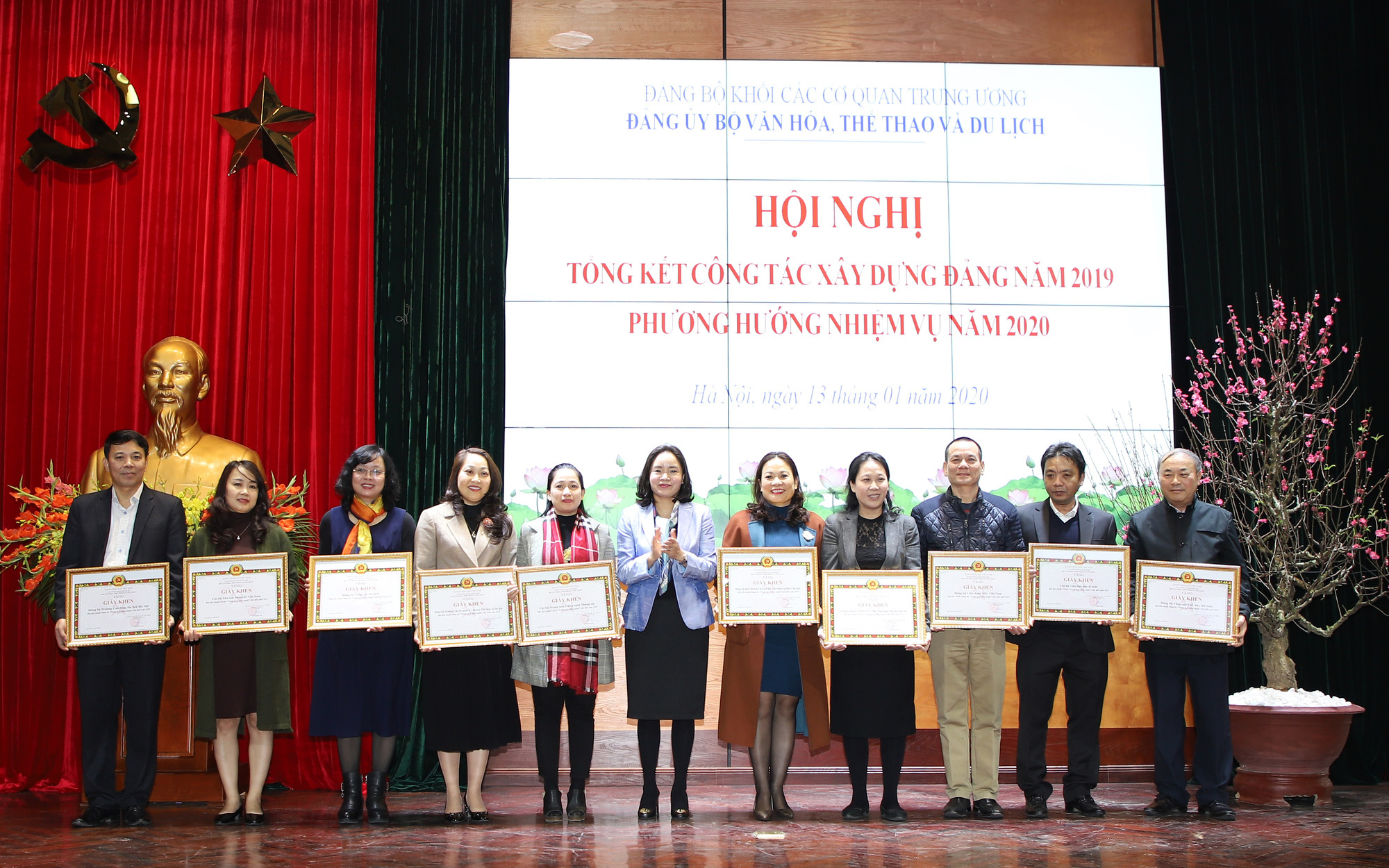 Tập trung chỉ đạo để tiến tới Đại hội Đảng bộ Bộ VHTTDL nhiệm kỳ 2020 - 2025 - Ảnh 6.