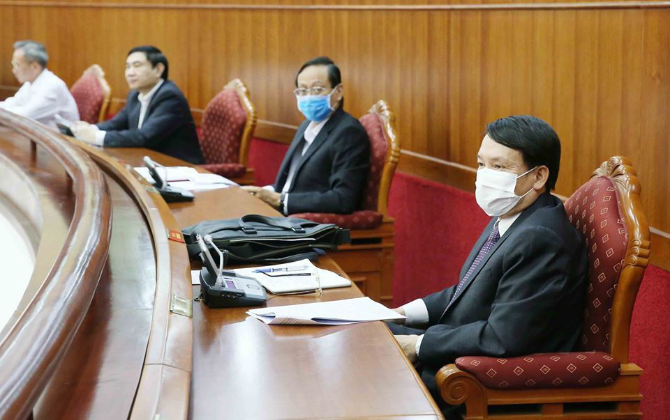 Tổng bí thư, Chủ tịch nước Nguyễn Phú Trọng chủ trì hội nghị cán bộ toàn quốc của Đảng - Ảnh 9.