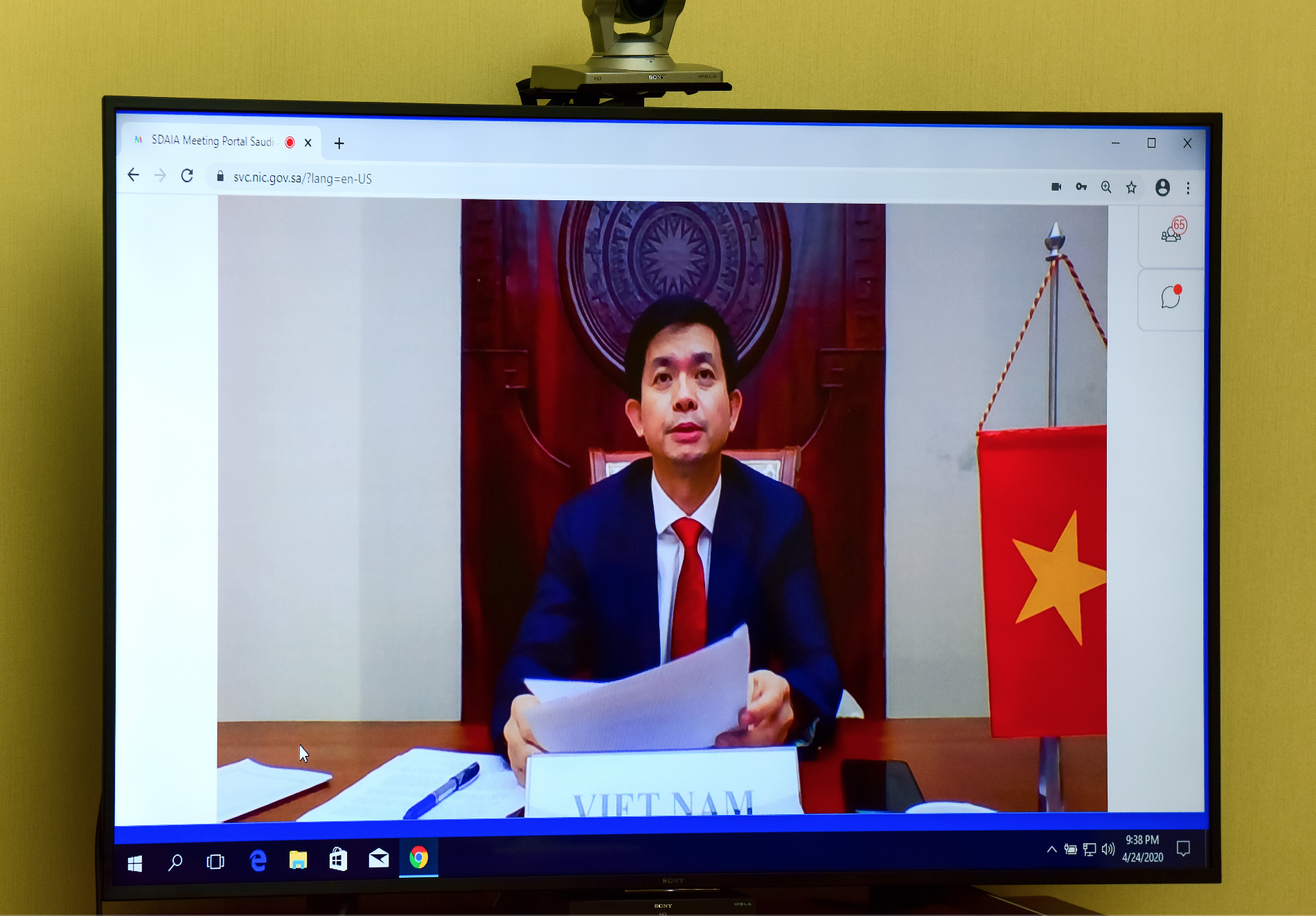 Hội nghị trực tuyến Bộ trưởng Du lịch G20 - Ảnh 4.