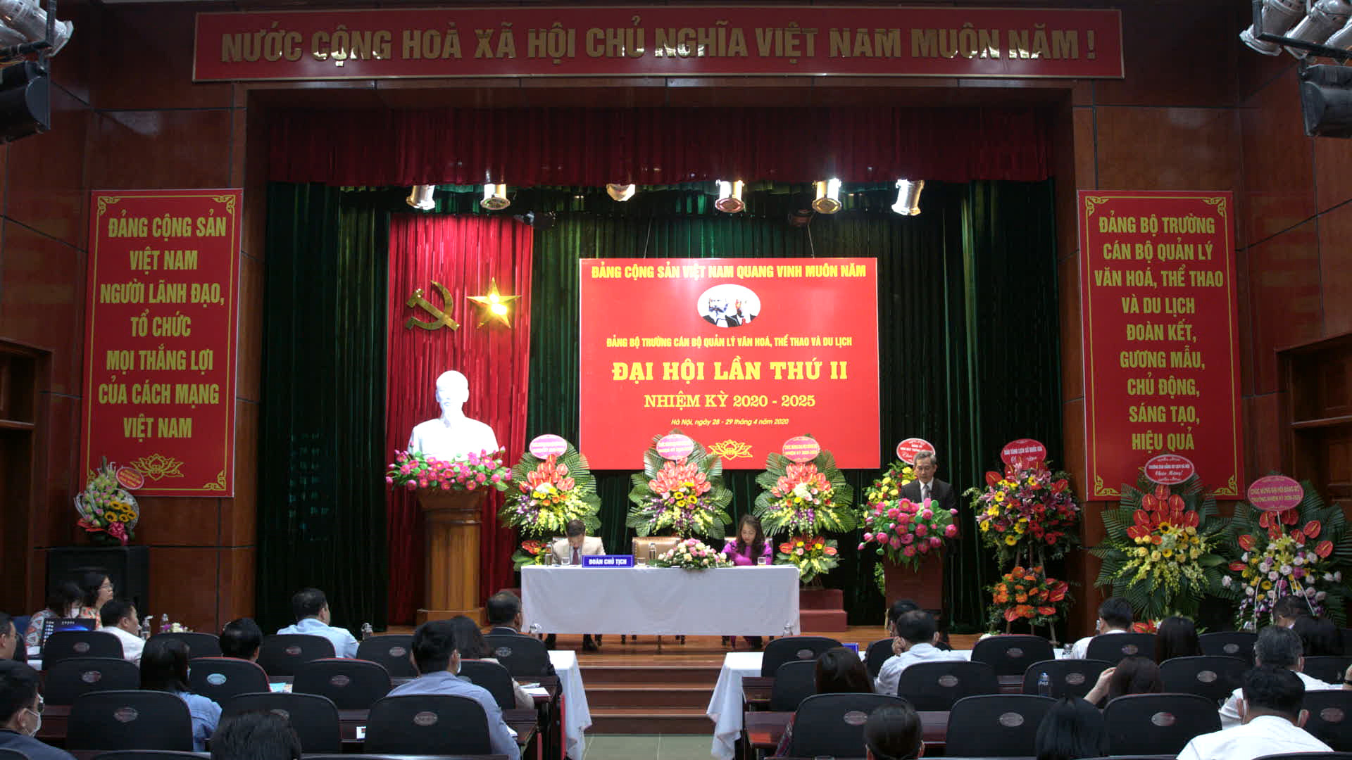 Đại hội Đảng bộ Trường Cán bộ quản lý VHTTDL: Nhiều kết quả đáng ghi nhận trong một nhiệm kỳ - Ảnh 2.