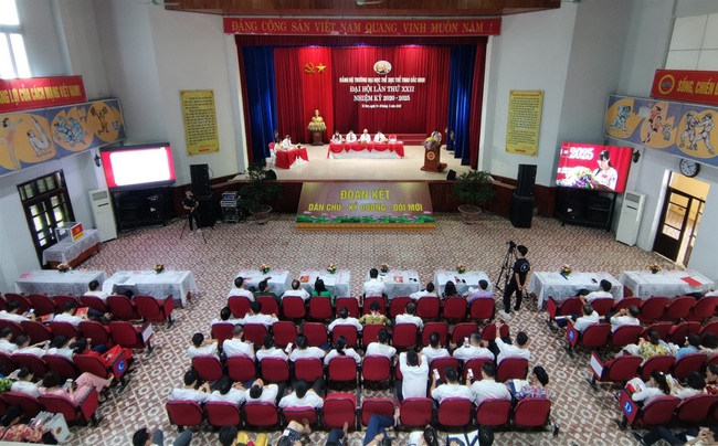 Trường Đại học TDTT Bắc Ninh tổ chức thành công Đại hội Đảng bộ lần thứ XXII, nhiệm kỳ 2020-2025 - Ảnh 5.