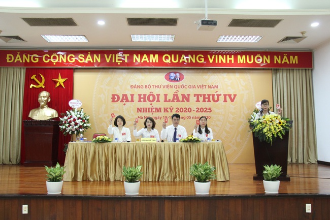 Đảng bộ Thư viện quốc gia Việt Nam tổ chức thành công Đại hội lần thứ IV nhiệm kỳ 2020-2025  - Ảnh 3.