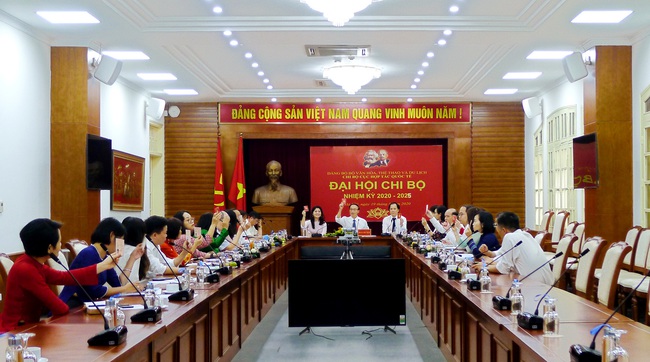 Chi bộ Cục Hợp tác quốc tế tổ chức Đại hội Chi bộ nhiệm kỳ 2020- 2025 - Ảnh 2.