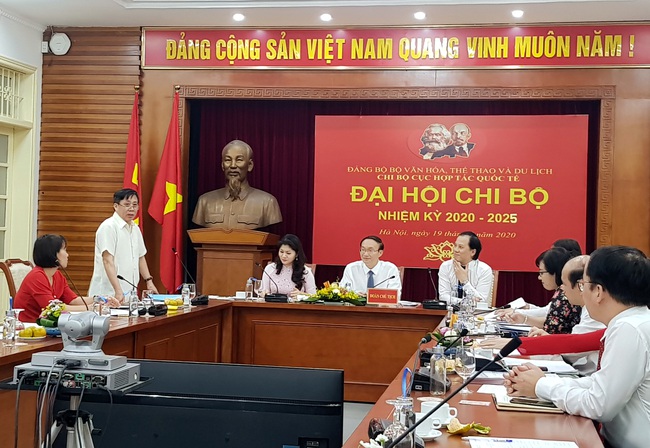 Chi bộ Cục Hợp tác quốc tế tổ chức Đại hội Chi bộ nhiệm kỳ 2020- 2025 - Ảnh 5.