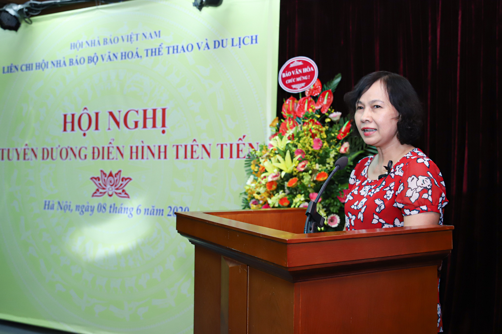  Liên Chi hội Nhà báo Bộ VHTTDL tổ chức Hội nghị tuyên dương điển hình tiên tiến - Ảnh 2.