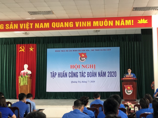 Đoàn thanh niên Bộ VHTTDL tập huấn công tác Đoàn và phong trào thanh niên năm 2020 - Ảnh 1.