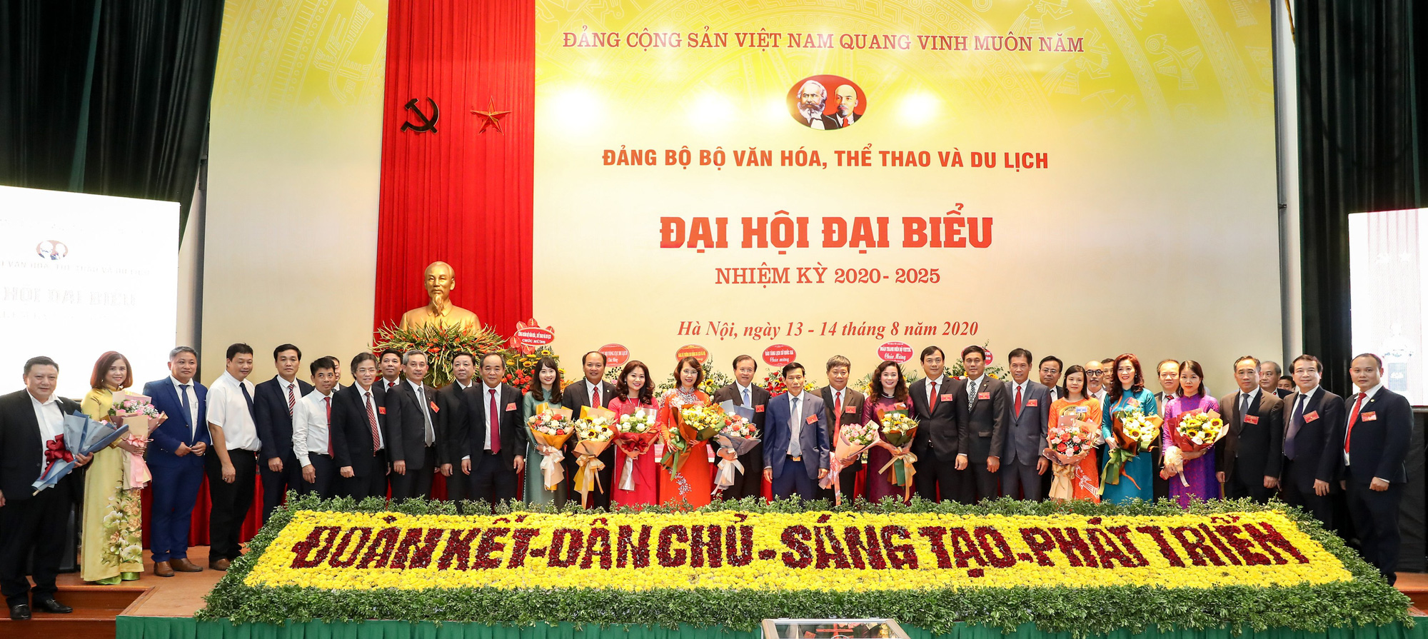 Thứ trưởng Tạ Quang Đông được bầu giữ chức Bí thư Đảng ủy Bộ VHTTDL nhiệm kỳ 2020 - 2025 - Ảnh 2.
