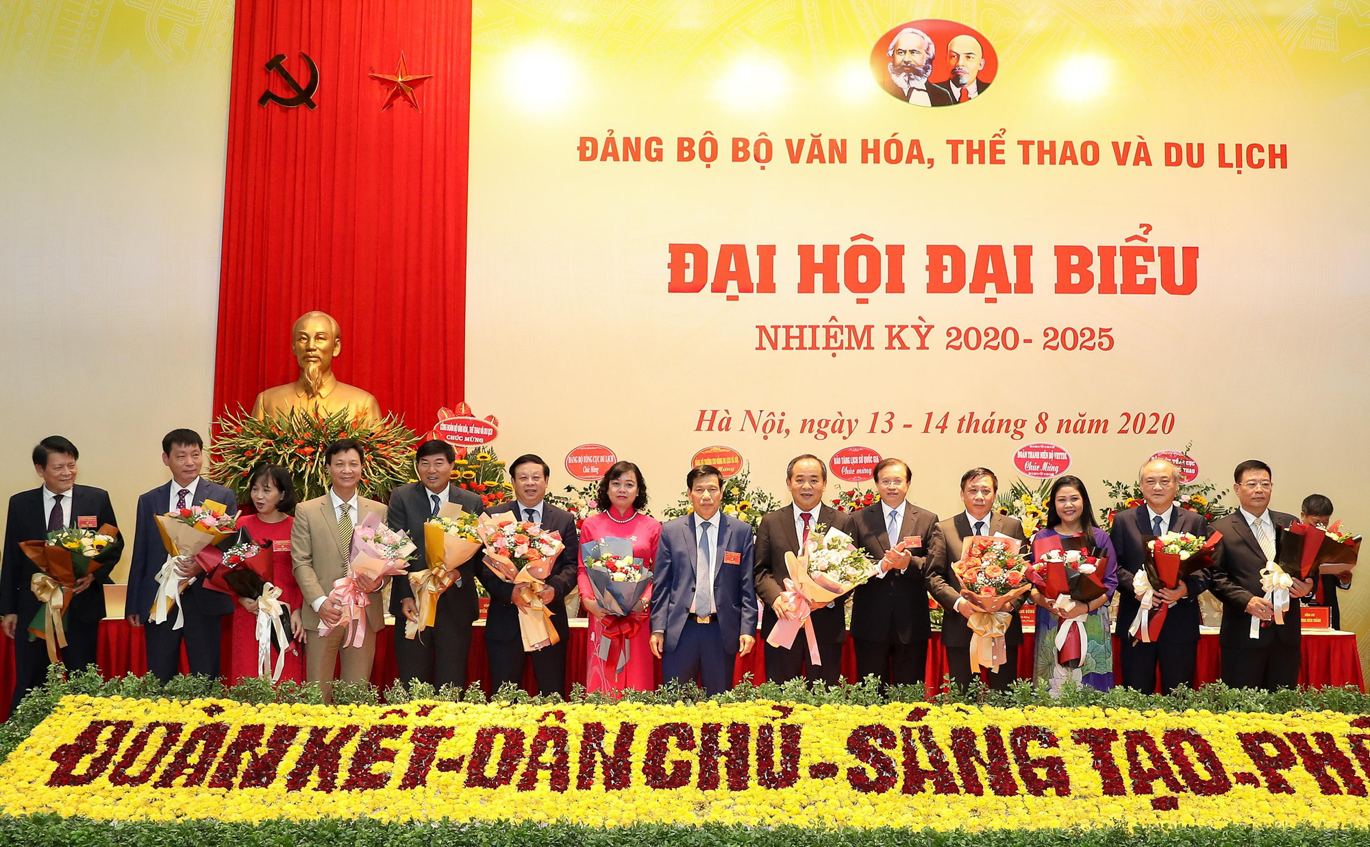 Thứ trưởng Tạ Quang Đông được bầu giữ chức Bí thư Đảng ủy Bộ VHTTDL nhiệm kỳ 2020 - 2025 - Ảnh 4.