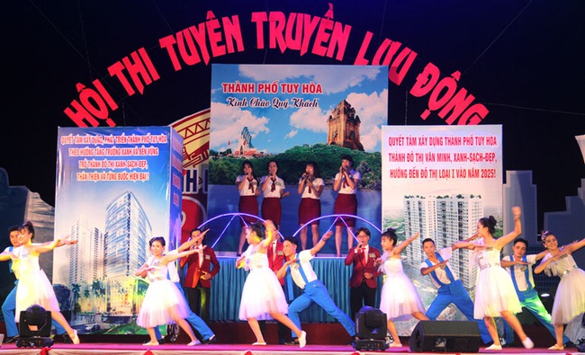 Tổ chức Hội thi Tuyên truyền lưu động Kỷ niệm 80 năm Ngày Nam Kỳ khởi nghĩa, chào mừng Đại hội Đảng bộ các cấp - Ảnh 1.