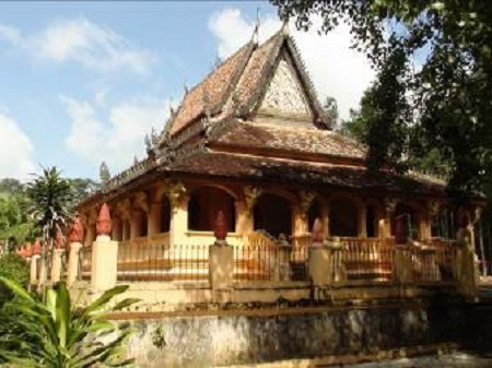Tu bổ chùa chính thuộc di tích chùa Ba Si, tỉnh Trà Vinh - Ảnh 1.