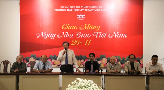 Thứ trưởng Tạ Quang Đông: Tiếp tục bồi dưỡng, đào tạo và tìm kiếm tài năng ngành mỹ thuật - Ảnh 1.