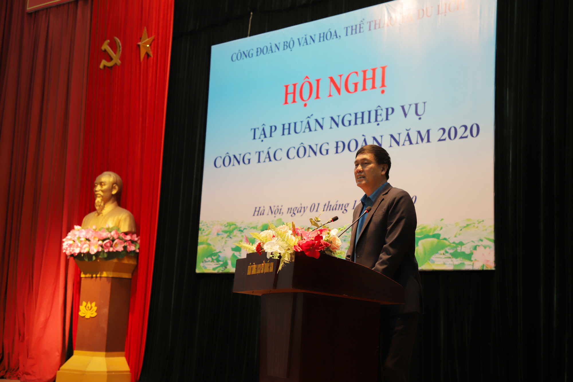 Công đoàn Bộ VHTTDL tổ chức Hội nghị Tập huấn nghiệp vụ công tác công đoàn - Ảnh 2.