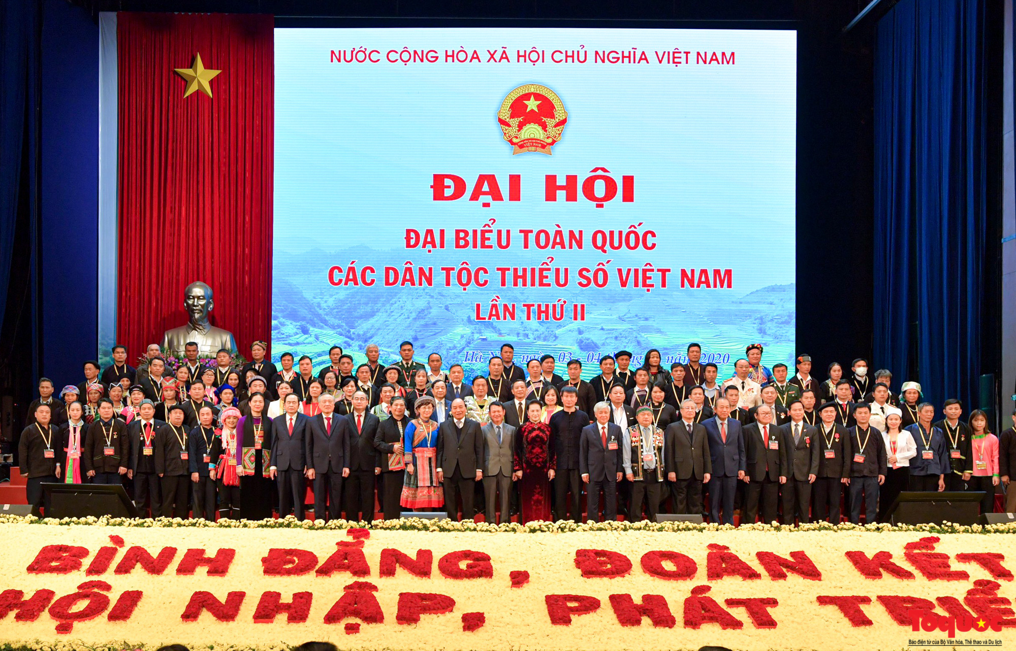 Khai mạc Đại hội đại biểu toàn quốc các dân tộc thiểu số lần thứ II năm 2020 - Ảnh 1.