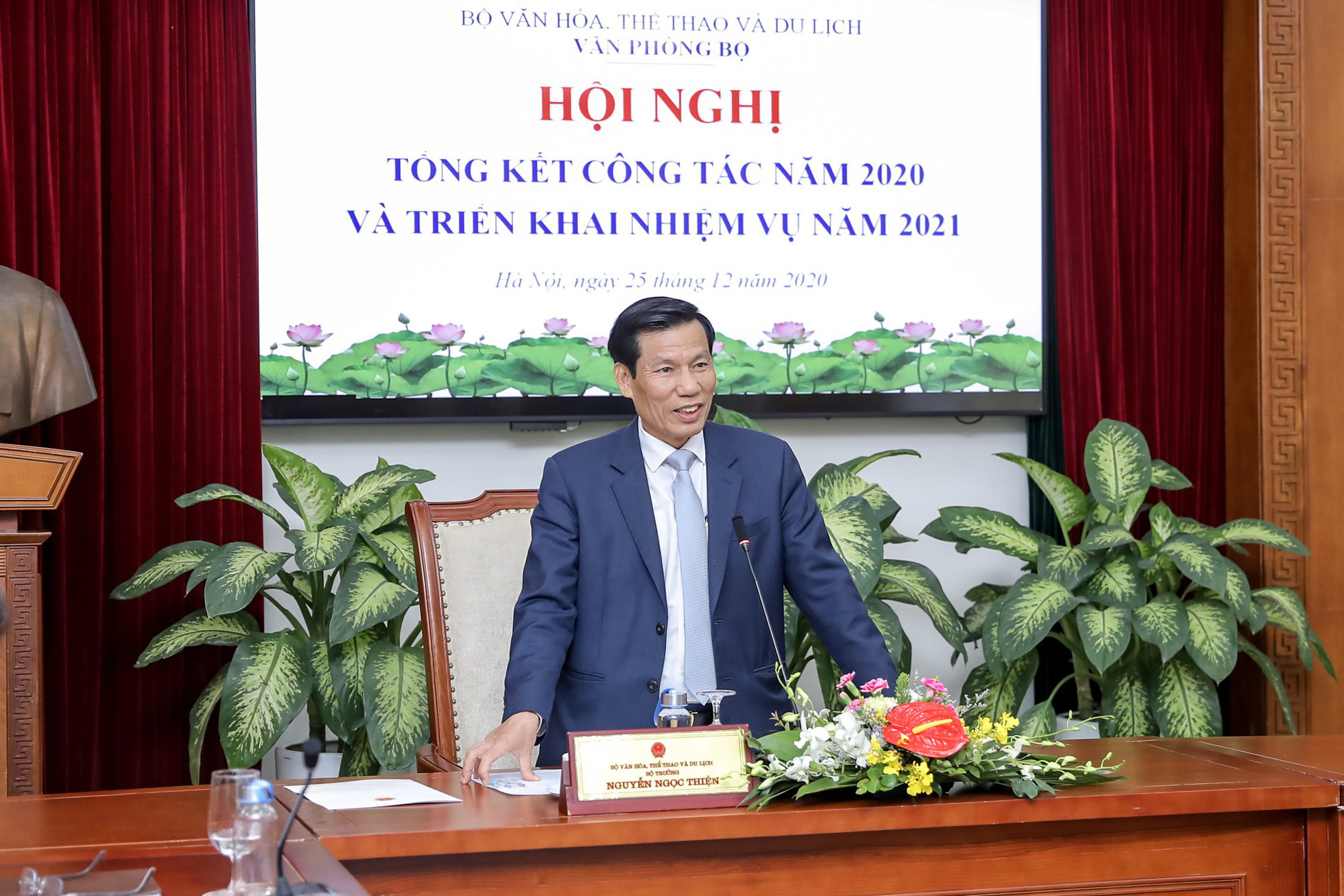 Nỗ lực, cố gắng hơn nữa để hoàn thành nhiệm vụ tham mưu, giúp việc cho Lãnh đạo Bộ VHTTDL - Ảnh 3.