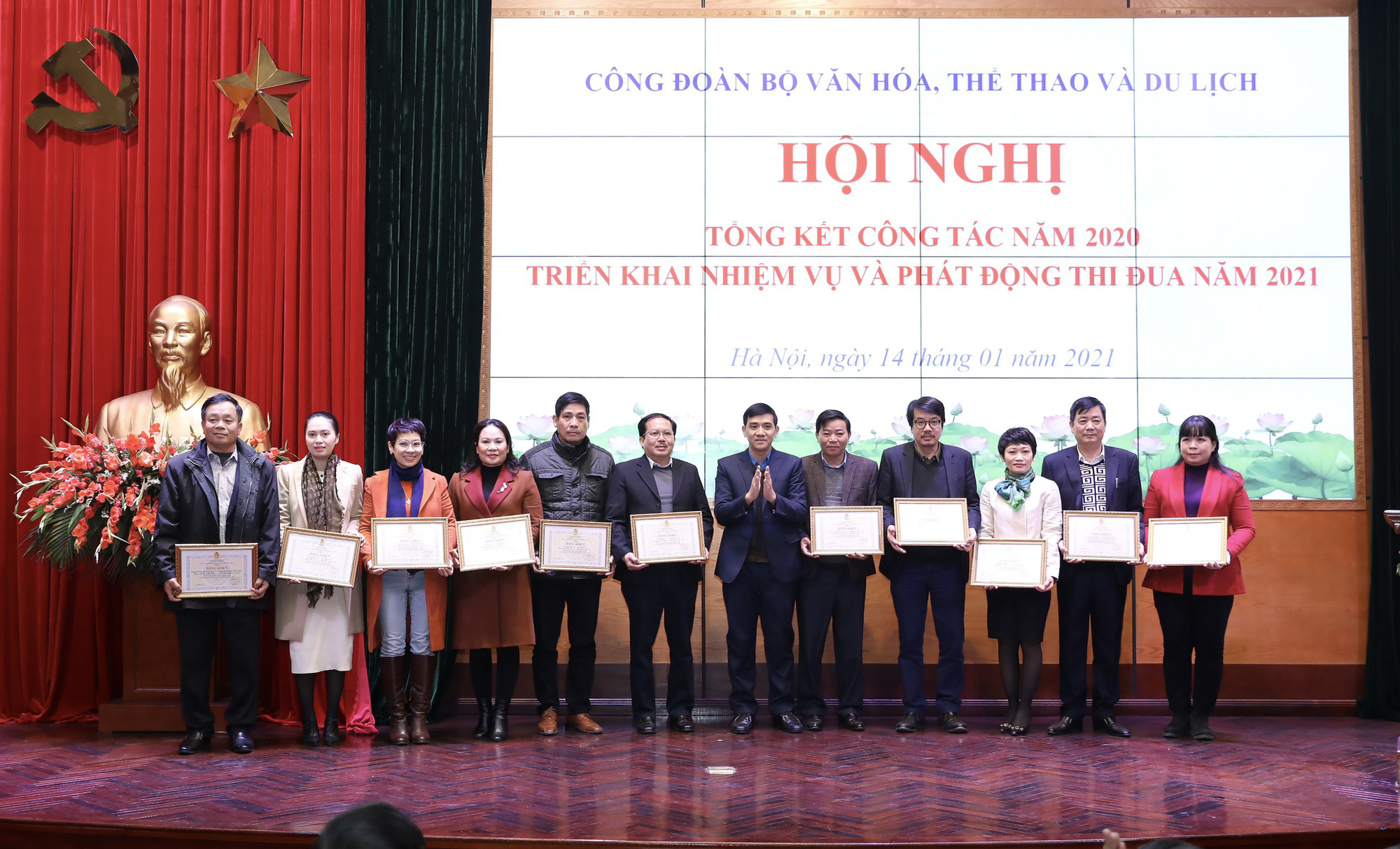 Công đoàn Bộ Văn hóa, Thể thao và Du lịch đạt được nhiều kết quả đáng ghi nhận trong năm 2020 - Ảnh 5.