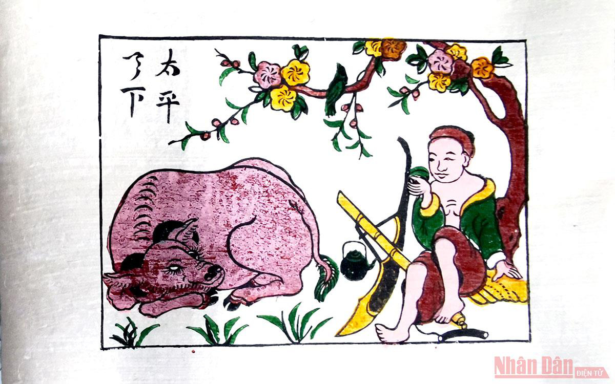 Trâu từ tâm thức “in” ra hiện vật và hình ảnh - Ảnh 5.