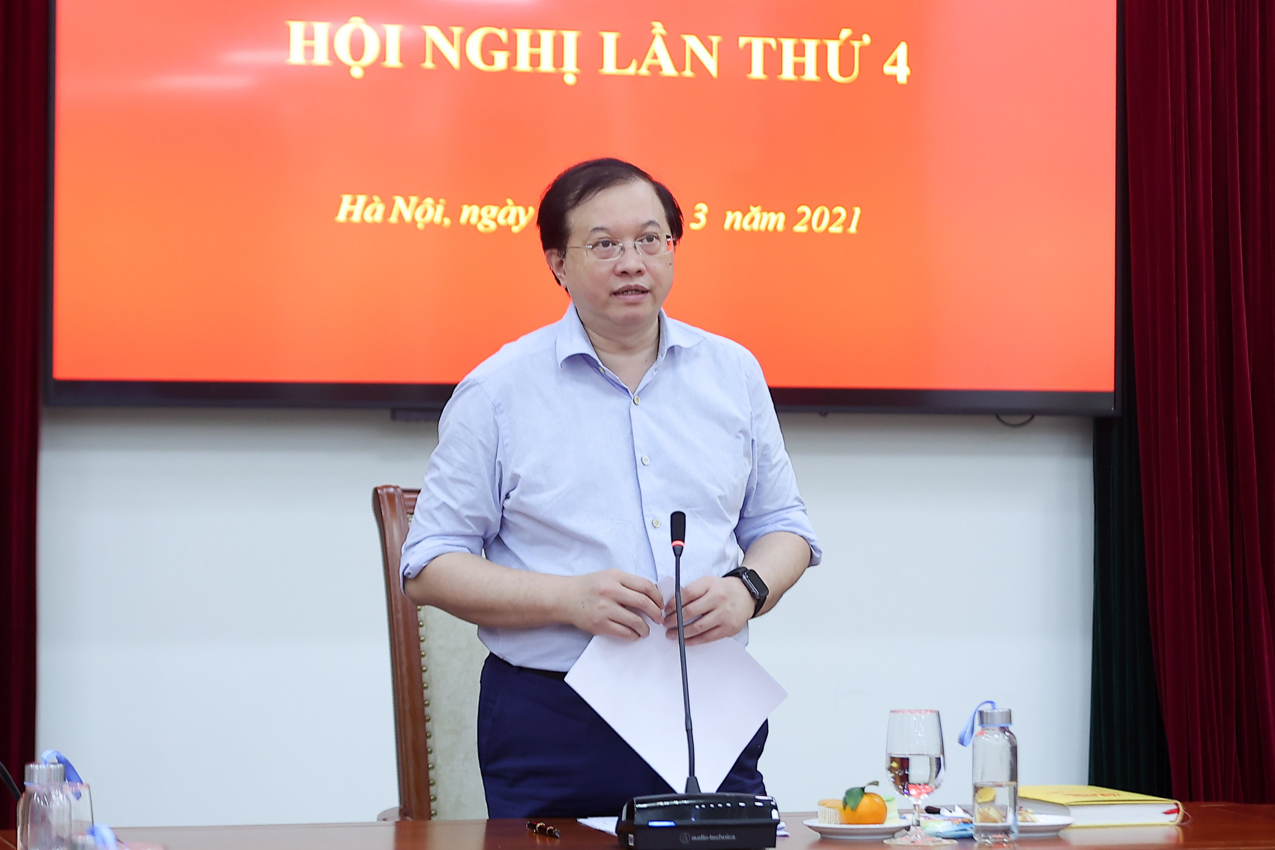 Hội nghị Ban chấp hành Đảng bộ Bộ VHTTDL lần thứ 3 - Ảnh 1.