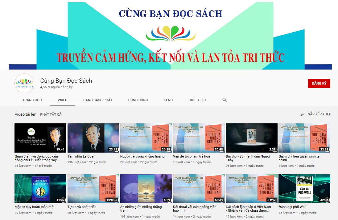 Kênh "Cùng bạn đọc sách":  Một năm hình thành và lan tỏa - Ảnh 1.