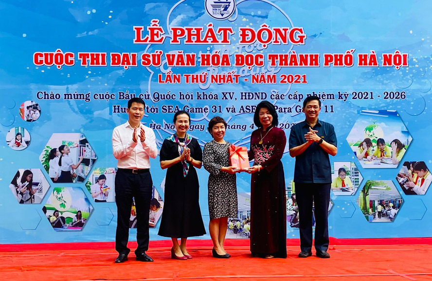 Phát động cuộc thi Đại sứ văn hóa đọc thành phố Hà Nội năm 2021 - Ảnh 2.