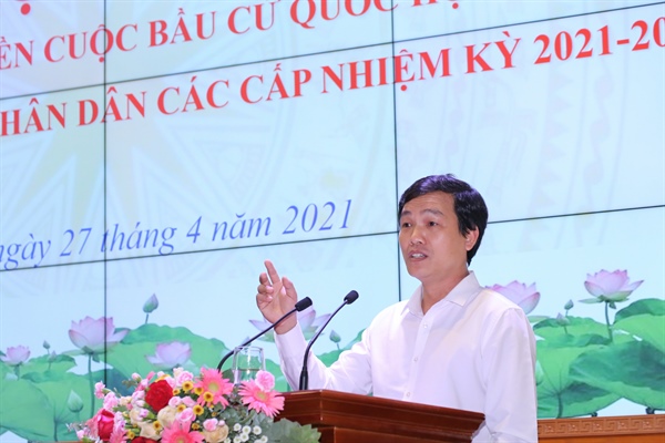 Công đoàn Bộ VHTTDL tổ chức Hội nghị phổ biến, tuyên truyền về bầu cử Quốc hội và đại biểu Hội đồng nhân dân các cấp - Ảnh 2.