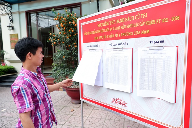 Những điều lưu ý trong ngày bầu cử - Ảnh 1.