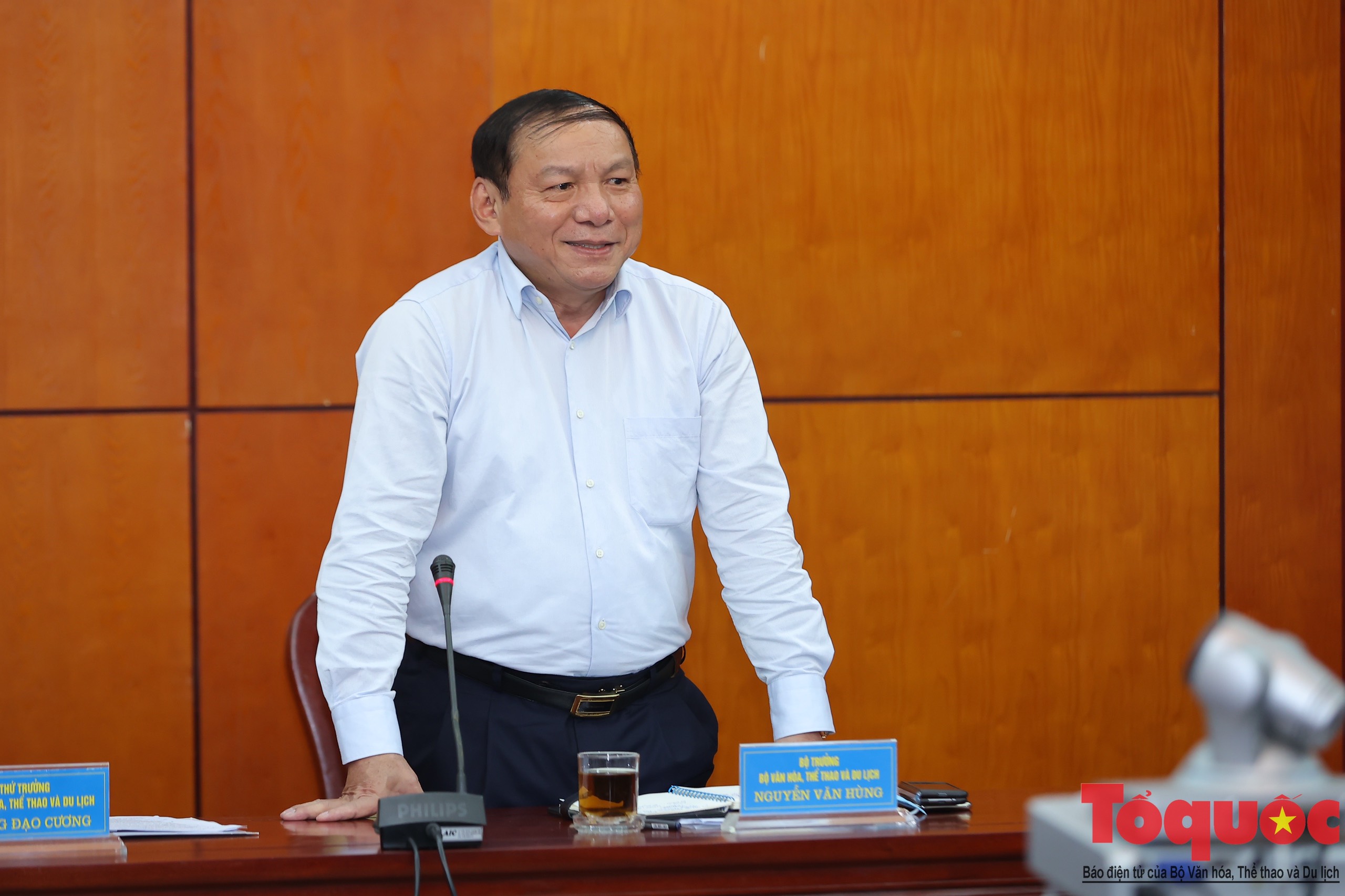 Bộ trưởng Nguyễn Văn Hùng: "Không cho phép xảy ra tình trạng tham ô, tham nhũng trong quá trình triển khai xây dựng các công trình chuẩn bị cho SEA Games" - Ảnh 4.