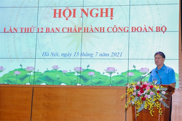 Hội nghị lần thứ 12 Ban Chấp hành Công đoàn Bộ VHTTDL - Ảnh 4.