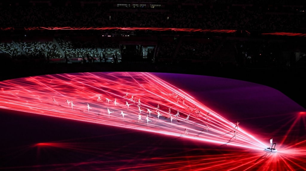 Lễ khai mạc Olympic Tokyo 2021 hoành tráng và lung linh sắc màu - Ảnh 9.