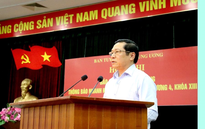 72 tổ chức Đảng trực thuộc Bộ VHTTDL tham gia Hội nghị thông báo kết quả Hội nghị lần thứ 4 BCH Trung ương Đảng khóa XIII  - Ảnh 1.