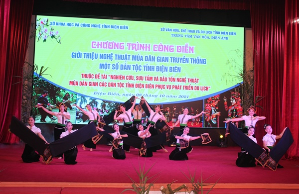 Bảo tồn nghệ thuật múa dân gian các dân tộc Điện Biên gắn với phát triển du lịch - Ảnh 1.