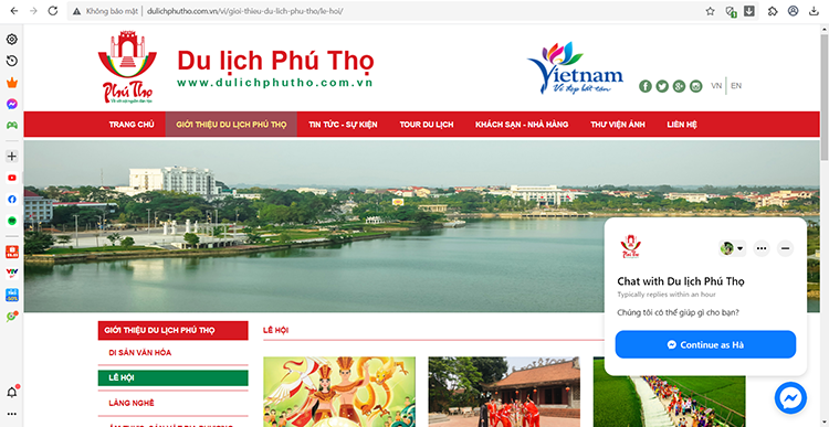 Phú Thọ: Chuyển đổi số để thúc đẩy du lịch - Ảnh 1.