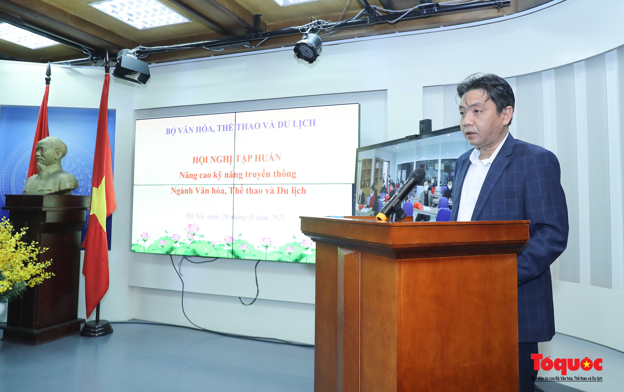 Tập huấn nâng cao kỹ năng truyền thông ngành Văn hóa, Thể thao và Du lịch - Ảnh 1.