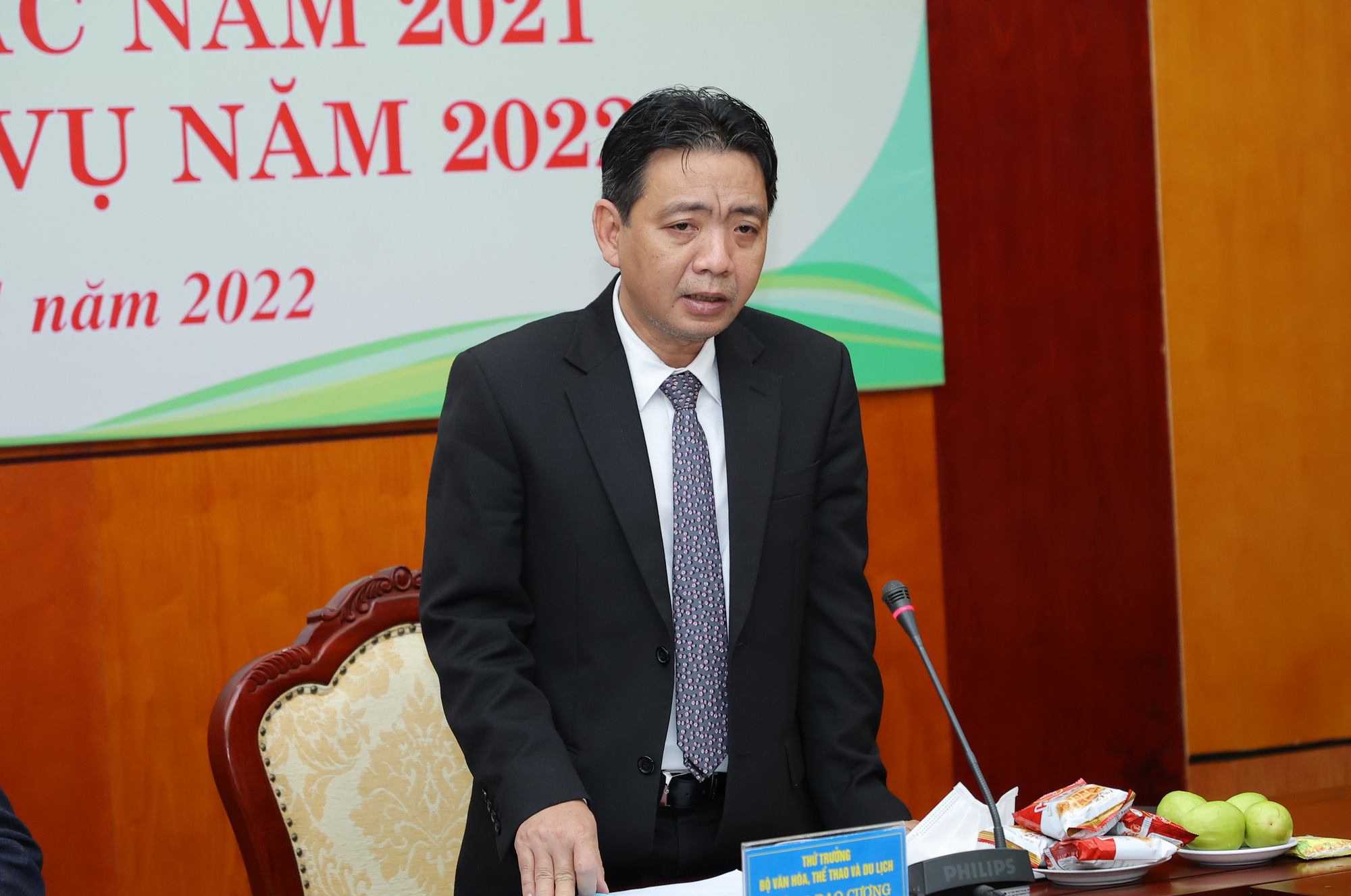 Thứ trưởng Hoàng Đạo Cương: "Việt Nam phải làm gương cho các nước tham gia SEA Games trong mọi công tác" - Ảnh 1.