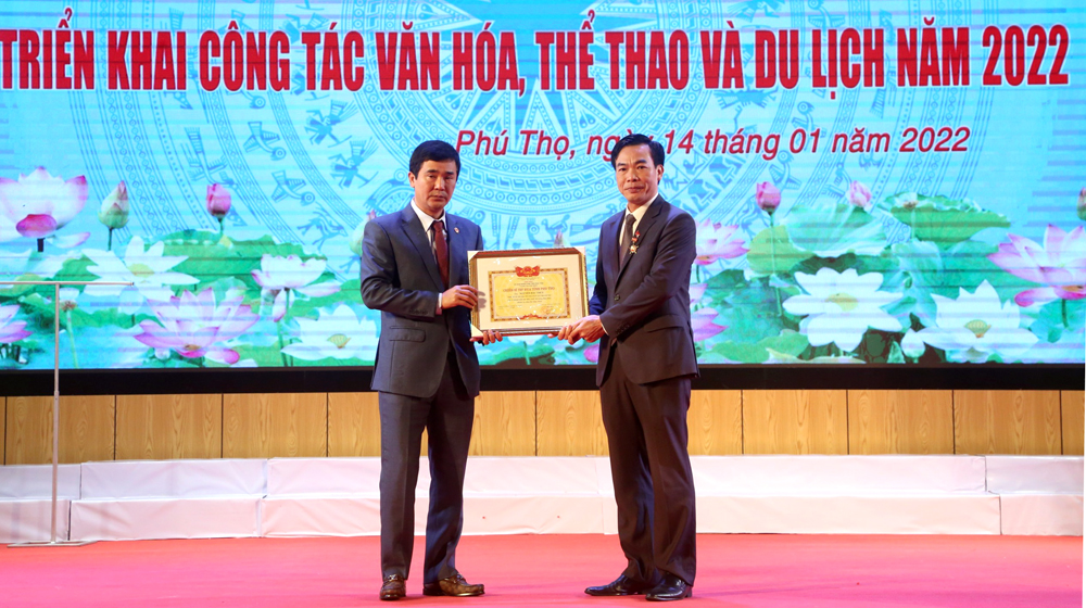 Phú Thọ: Triển khai công tác văn hóa, thể thao và du lịch năm 2022 - Ảnh 3.
