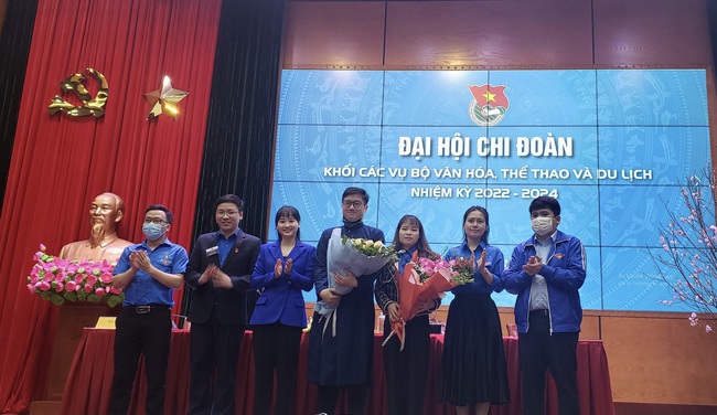 Đại hội điểm chi Đoàn khối các Vụ Bộ Văn hoá, Thể thao và Du lịch nhiệm kỳ 2022 - 2024 - Ảnh 2.