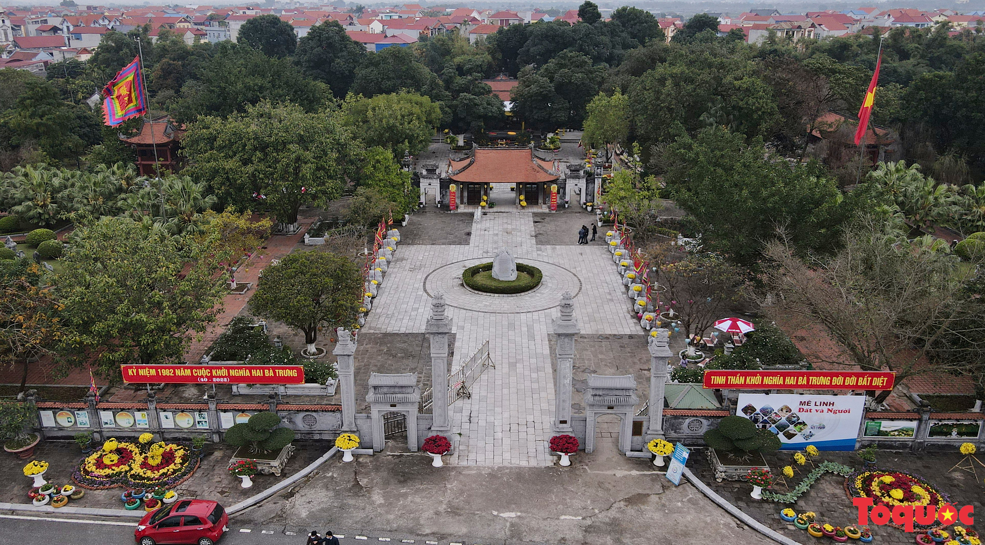 Đền Hai Bà Trưng: Di tích lịch sử quốc gia đặc biệt thờ hai vị nữ anh hùng đầu tiên của dân tộc - Ảnh 4.