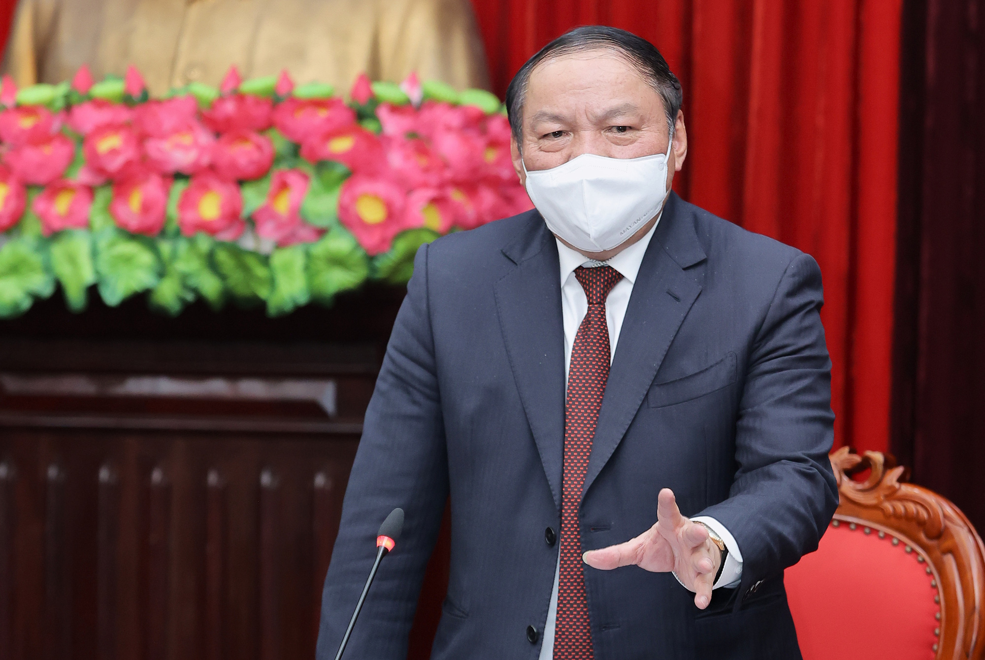 Hình ảnh Bộ trưởng Nguyễn Văn Hùng tham quan, khảo sát một số di tích văn hóa tại tỉnh Bắc Ninh - Ảnh 15.