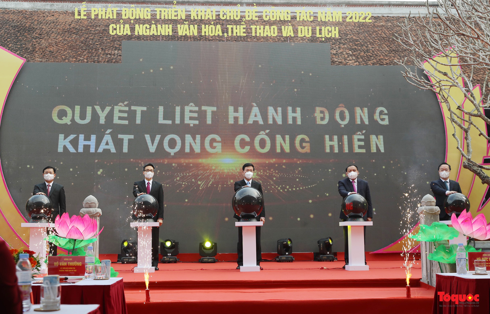 Toàn cảnh Lễ phát động triển khai chủ đề công tác năm 2022 của ngành Văn hóa, Thể thao và Du lịch  - Ảnh 8.