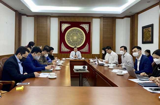 Họp Ban Tổ chức Cuộc thi Giới thiệu sách trực tuyến năm 2022 - Ảnh 1.