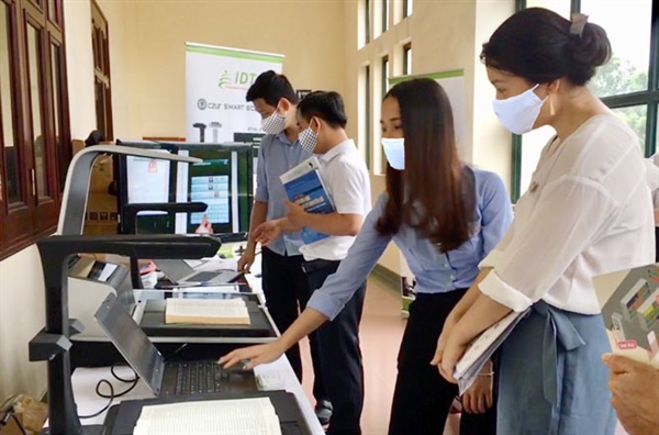 Số hóa tài liệu thư viện: Vấp phải rào cản bản quyền - Ảnh 1.