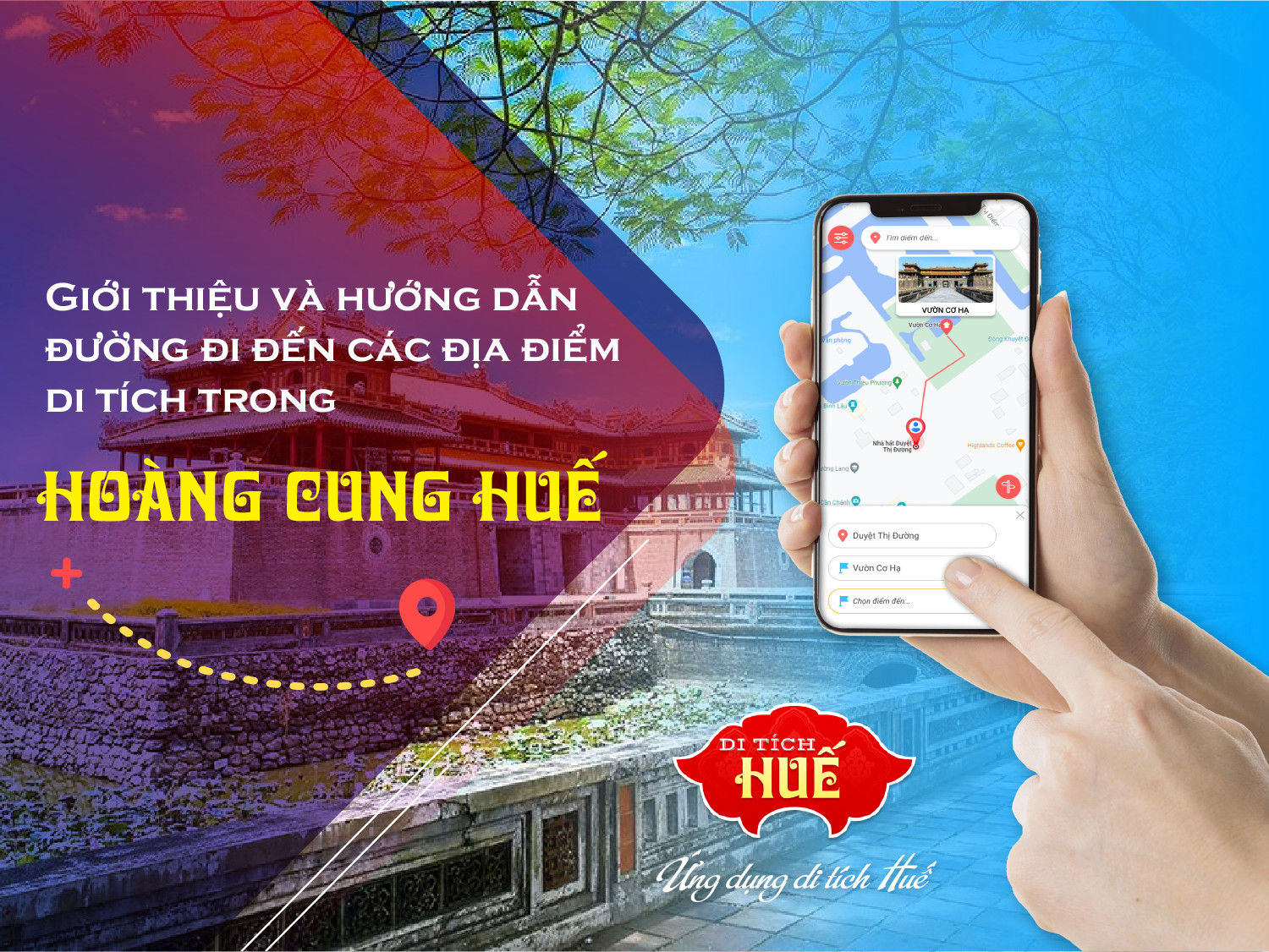 Đưa "bản đồ số" với hàng loạt tiện ích tích hợp vào sử dụng để hỗ trợ du khách tham quan Hoàng cung Huế - Ảnh 1.