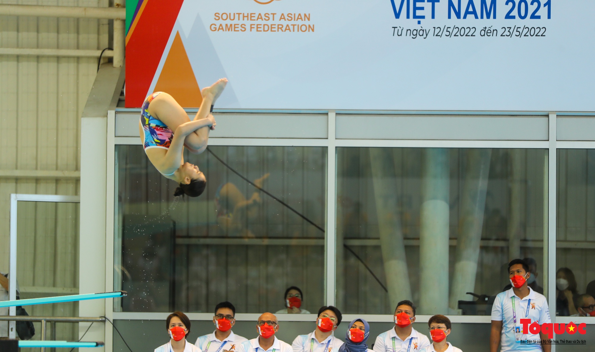 Những hình ảnh ấn tượng tại chung kết môn nhảy cầu SEA Games 31 - Ảnh 11.