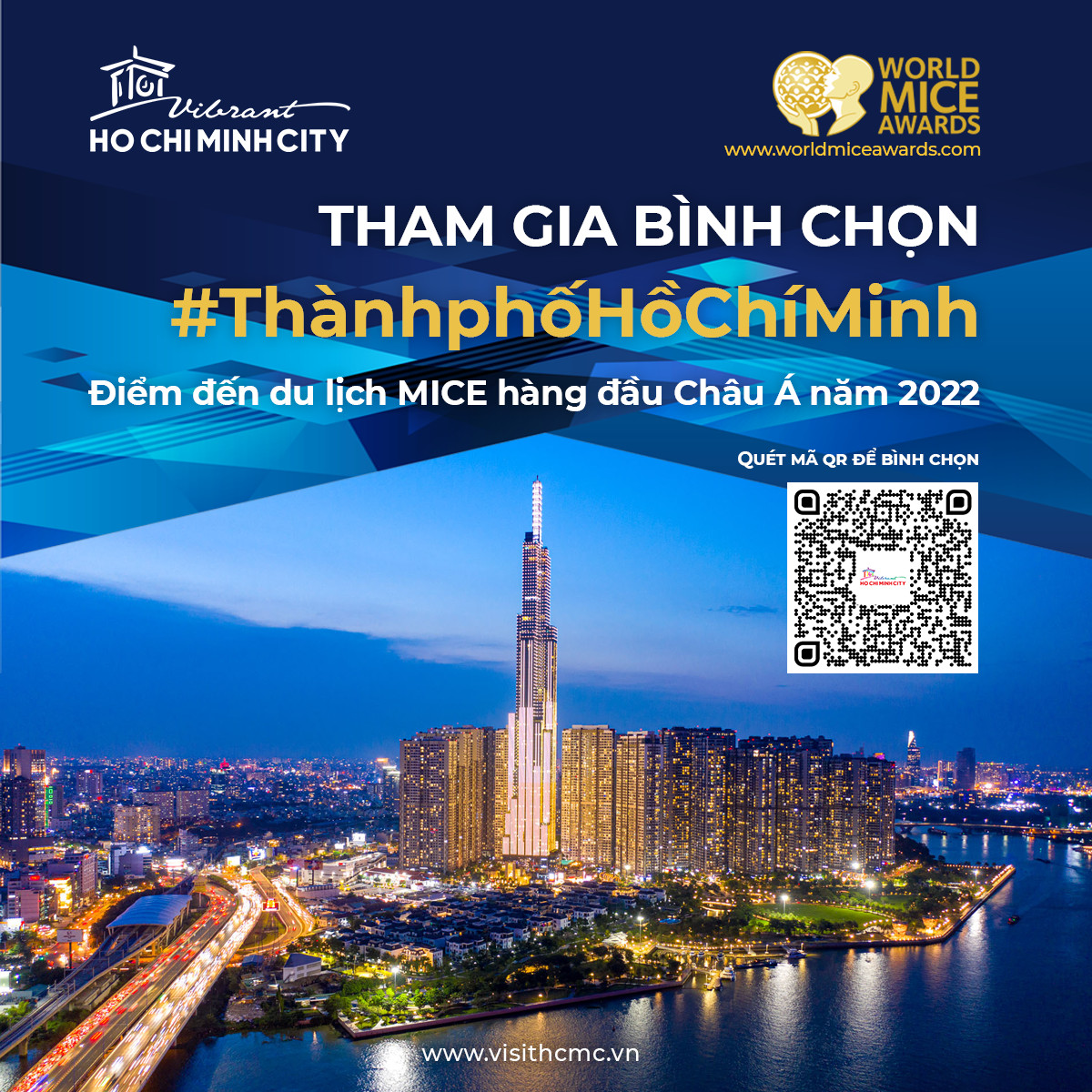 TP.HCM được đề cử Điểm đến du lịch MICE tốt nhất châu Á 2022 - Ảnh 2.