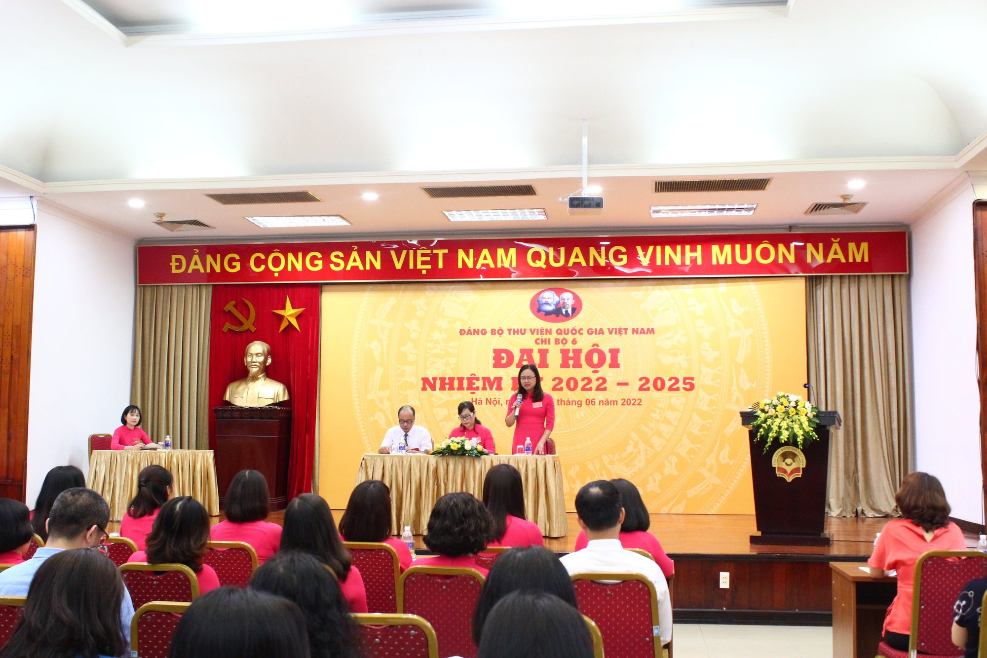 Đảng ủy Bộ VHTTDL tổ chức Hội nghị tập huấn công tác đại hội các chi bộ nhiệm kỳ 2022 - 2025 - Ảnh 3.