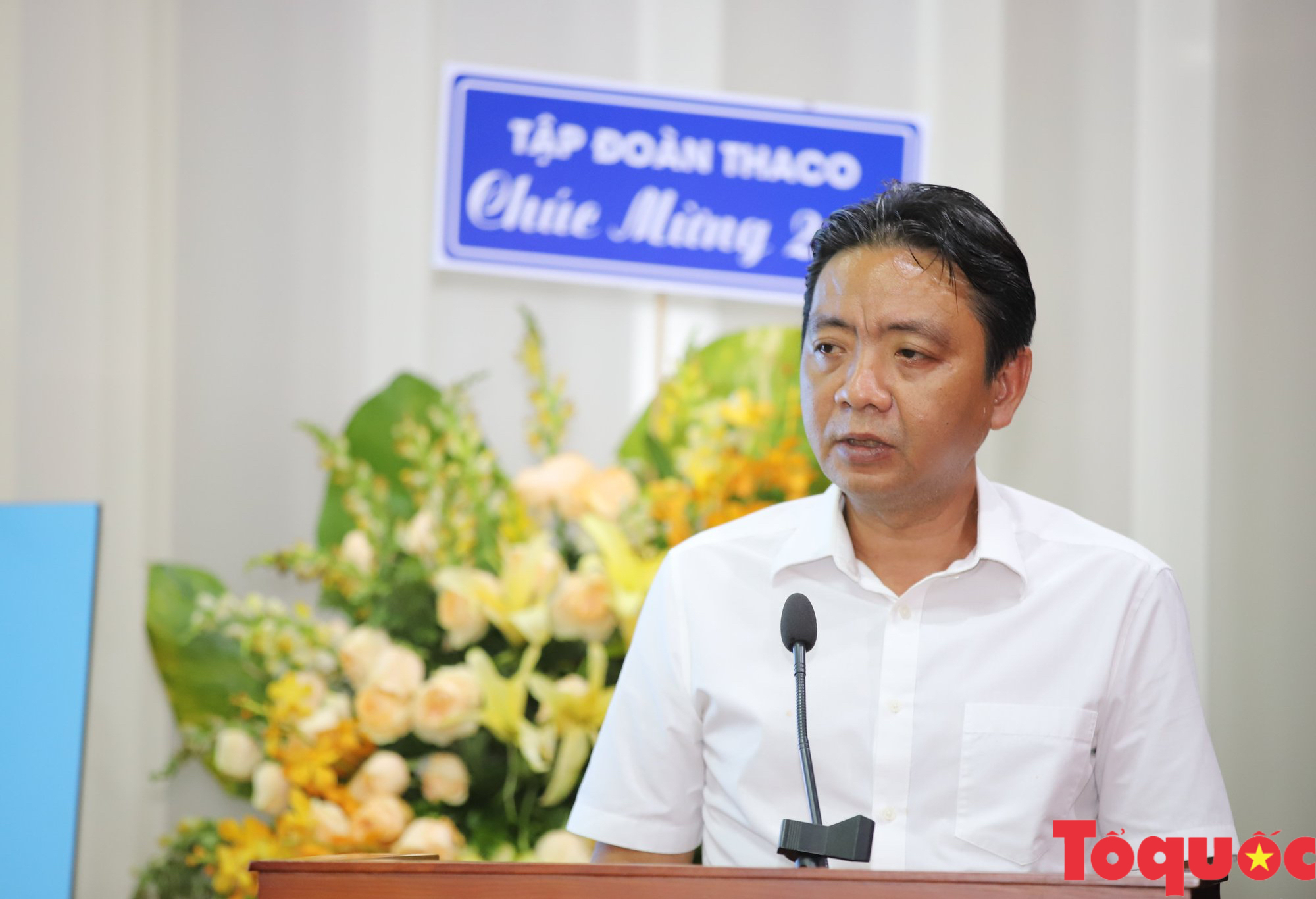 Thứ trưởng Hoàng Đạo Cương thăm và chúc mừng Báo điện tử Tổ Quốc - Ảnh 3.