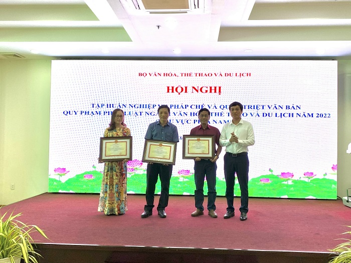 Tăng cường công tác xây dựng và thực thi pháp luật của Ngành VHTTDL gắn với thực tiễn, cơ sở - Ảnh 1.